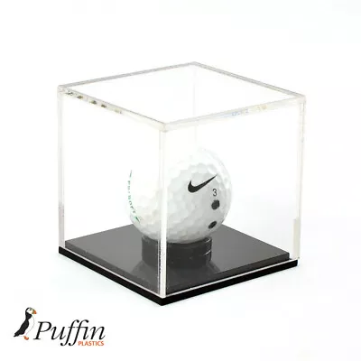 £29.29 • Buy Golf Ball Display Case With Black Base