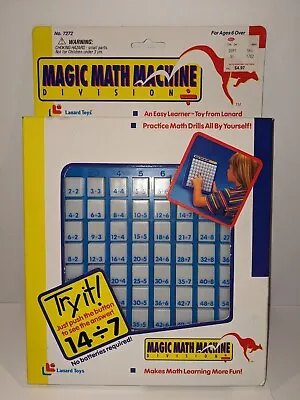 1993 Lanard Toys Magic Math Machine DIVISION Tested Fast Shipping Non Electronic • $38.50
