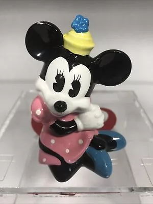 $8.99 • Buy Disney Minnie Mouse Sitting Vintage Japan Porcelain Ceramic Figures