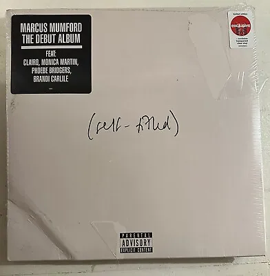 Marcus Mumford – Debut Album - Ltd. Ed.  Trans Clear Vinyl Lp - Damage Cover -x • $10.23