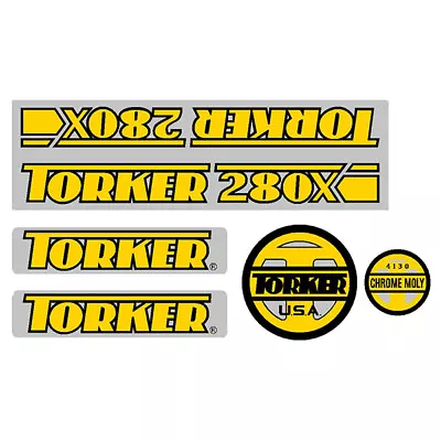 Torker - 280X Decal Set - Old School Bmx • $66