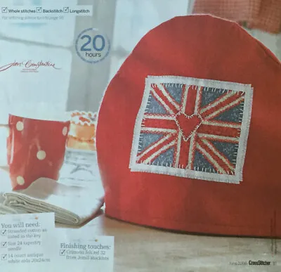 Cross Stitch Chart - Union Jack Tea Cosy • £1.20