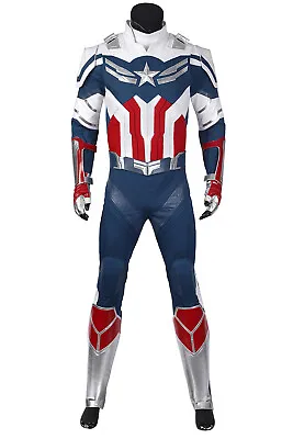 The Falcon And The Winter Soldier Sam Full Set Halloween Cosplay Costume + Shoes • $588.04