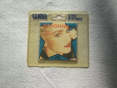 MADONNA : Holiday/Everybody - 1989 3 Inch CD Single In Protective Sleeve RARE • $19.99
