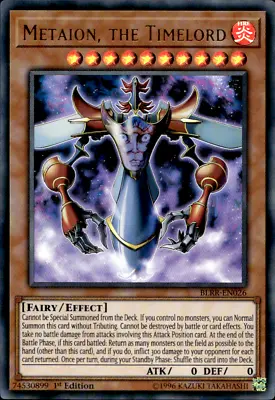 METAION THE TIMELORD ULTRA RARE BLRR-EN026 1ST ED  YuGiOh • $1.72