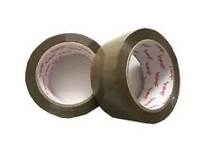 £108.68 • Buy New 36 X Rolls Of VIBAC X-Strong Polyprop 48mmx66M Brown Packing Packaging Tape 