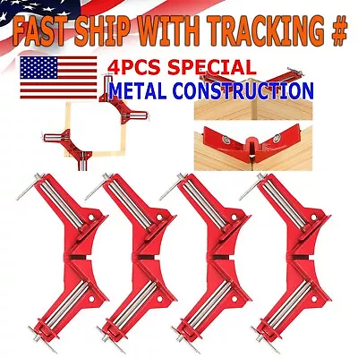 4X 90 Degree Right Angle Corner Clamp Woodworking Wood For Kreg Jigs Clamps Tool • $15.95