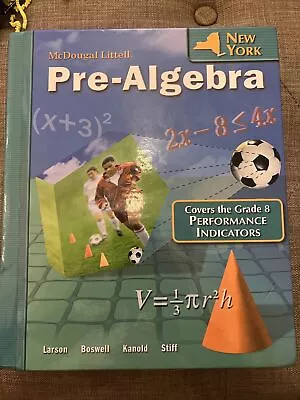 Mcdougal Littell Pre-Algebra - By Larson • $25