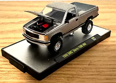 1999 Gmc Sierra 1500 4x4 Pickup Truck Metallic Silver M2 Acrylic Case Sharp! • $15.99