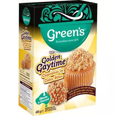 Greens Golden Gaytime Cupcake Muffins Baking Mix Powder 480g • $17