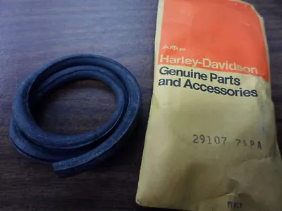 NOS Harley Davidson Aermacchi 74-5 SX 175 250 Air Filter Cover Gasket 29107-74PA • $6.29