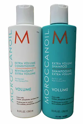 Moroccanoil Extra Volume Shampoo & Conditioner Set Hair 8.5 OZ New Fast Shipping • $49.99