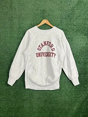 Vintage 80s Pro Weave Stanford University Crewneck Sweatshirt Men’s Small • $19.99