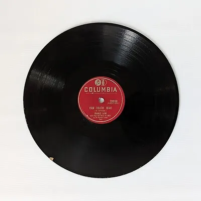 $18 • Buy Your Cheatin' Heart/I Believe - Frankie Laine - 78 RPM (39938) - 1953