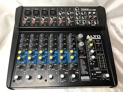 ALTO Professional 8 Channel Mixer With Effects (ZMX122FX) • £34.99