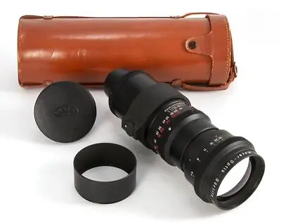 Meyer-Optik Gorlitz Telemegor 400mm F/5.5 Black W/Case Exakta - MINT USA Seller • $185