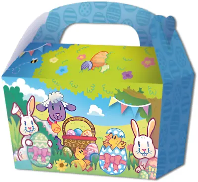 1020304050 Easter Lunch Boxes Small Treat Sandwich Cake Box Gift Bag • £5.95