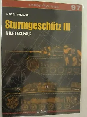 Kagero - Sturmgeschütz III A B F F L43 F/8 G (Topdrawings 97) • $19.99