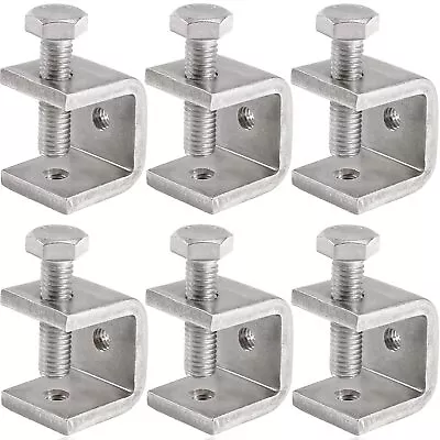 Mini C Clamps Stainless Steel 0.83 Inch For Working Heavy Duty Small U Clamp... • $25.15