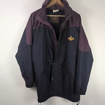 Vintage Pennzoil Motorsport Caribee Mens Large Jacket With Hood • $29.99