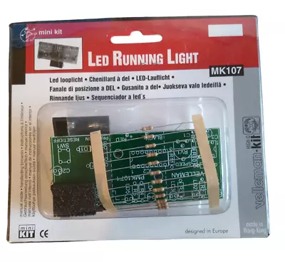 Velleman Adjustable Speed LED Running Light  MK107 • $14.58