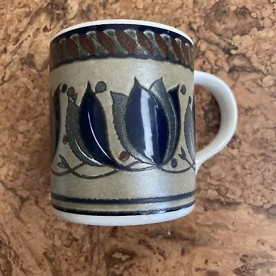 Mikasa Intaglio CAC01 Arabella Jumbo Coffee Mugs Cups Tulips • $7.95