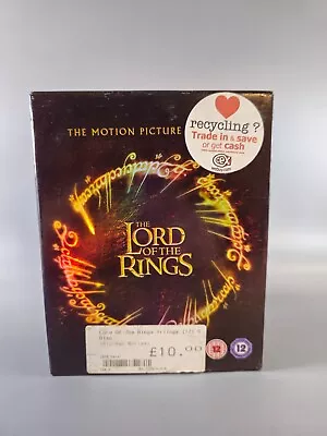 The Lord Of The Rings: The Motion Picture Trilogy [Blu-ray] [3Blu Rays+3 DVD's] • £9.99