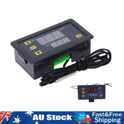$12.85 • Buy W3230 Digital Temperature Thermostat Controller 12V-220V Heating Cooling LCD