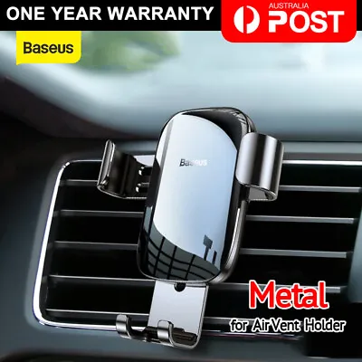 Universal Gravity Car Holder Mount Air Vent Stand Cradle For Mobile Cell Phone • $15.99