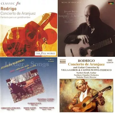 £7.99 • Buy Joaquin Rodrigo - Concierto De Aranjuez Etc. 4CDs