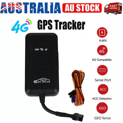 4G 3G GPS Tracker Real Live Tracking Device Security Vehicle Car 12V-36V • $45.99