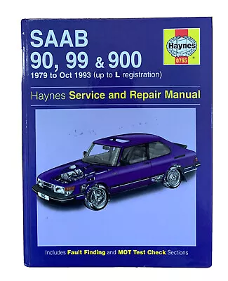 Saab 90 99 And 900 Service And Repair Manual Haynes By Legg A. K. Hardback • $59.99