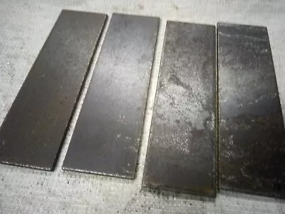 4x 200mm X 60mm X 5mm NON-PRIME Mild Steel Plate Offcuts. Fabrication Welding  • £14