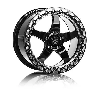 Forgestar D5 Beadlock 17x10/5x120 BP/ET45/7.3in BS Gloss Black Wheel • $1735.26