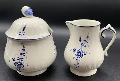 Vieux Luxembourg VILLEROY & BOCH Creamer & Covered Sugar  Bowl • $61.79