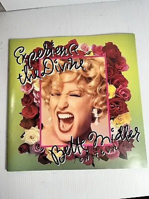 Bette Midler 1993 On Tour Promo Book And Illustrated Program - In Excellent Cond • $9.95