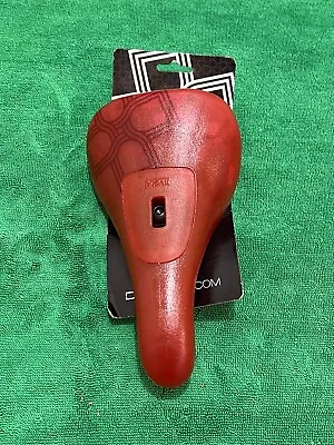 Duo Slim Plastic Pivotal BMX Seat Saddle In Red • $25