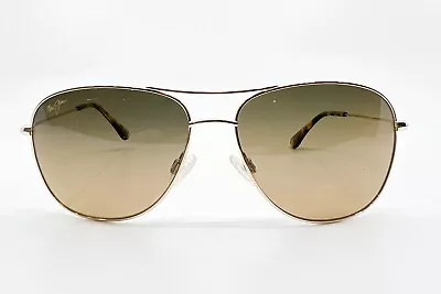Maui Jim Cliff House MJ247-16 Gold Bronze Polarized Sunglasses 59-15-120 8444 • $79.99