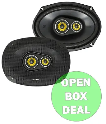 Kicker 46CSC6934 3-Way CS Series 6x9  Coaxial Car Audio Speakers (OPEN BOX DEAL) • $89