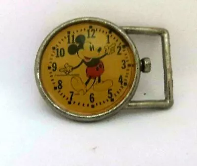 Vintage Mickey Mouse Belt Buckle • $15