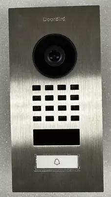 DoorBird IP Video Door Station D1101V Flush-Mount Stainless Steel V2A Brushed • $699.95