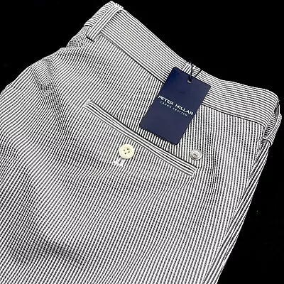 Peter Millar Crown Crafted Performance Seersucker Matlock Pants 36x32 $185 • $89.95