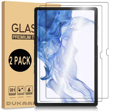 £6.99 • Buy 9HD Tempered Glass For Samsung Galaxy Tablet S8 11  2022 Tab S8 Screen Protector
