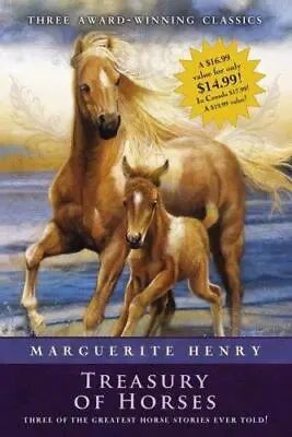 Marguerite Henry Treasury Of Horses (Boxed Set) Set : Misty Of Chincoteague... • $20