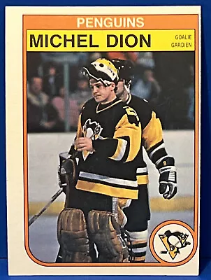 1982-83 O-Pee-Chee Michel Dion Card #267 Pittsburg Penguins Goalie • $2.36