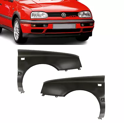 PAIR Front Fenders For VW GOLF MK3 1991-1999 Hatchback Variant GTI VR6 LH RH • $358