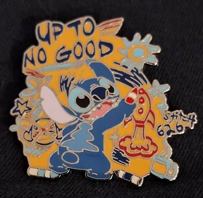 Disney Parks Lilo & Stitch  Up To No Good  Pin 2018 Enamel Pin • $6.76