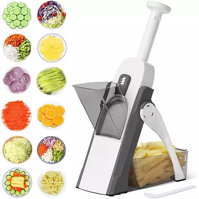 Multifunctional Kitchen Chopping Artifact Vegetable Slicer Food Chopper Manual • £14.29