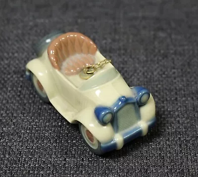 Lladro #6381 Roadster Car Santa's Workshop Collection Christmas Ornament No Box • $50