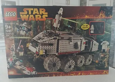 £826.81 • Buy New LEGO Star Wars CLONE TURBO TANK 7261-1 Rare 2005 LIGHTUP Lightsaber Version!